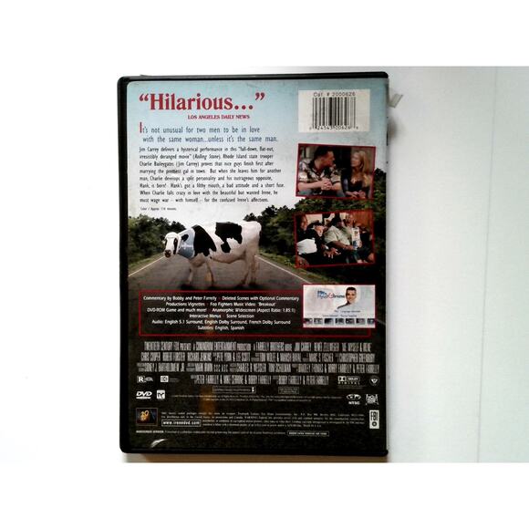 Me, Myself & Irene DVD - Jim Carrey, Renee Zellweger Comedy - Picture 3 of 3